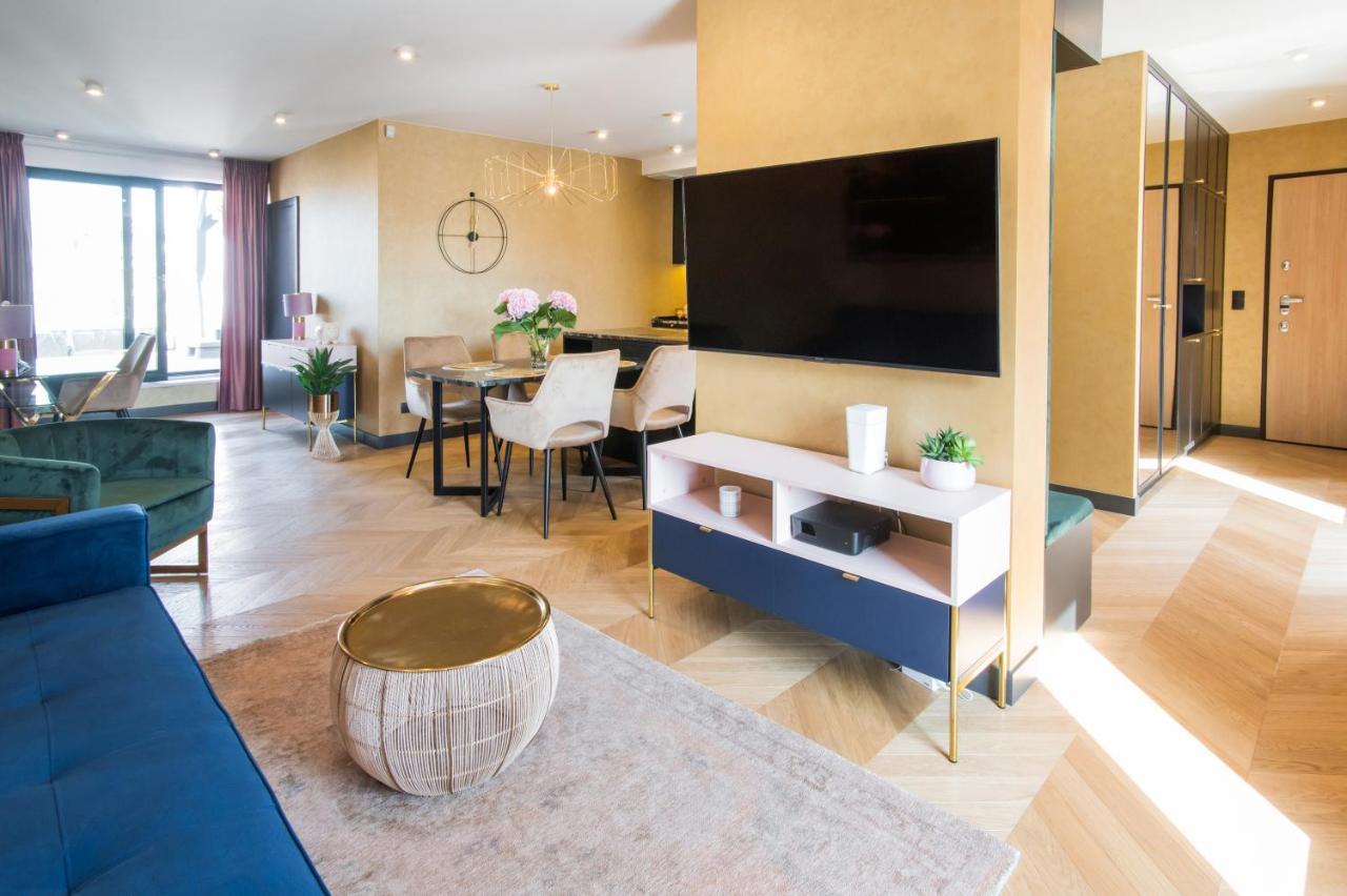 Ferienwohnung Luksusowy Penthouse Z Jacuzzi I Widokiem Na Morze Gdynia Exterior foto
